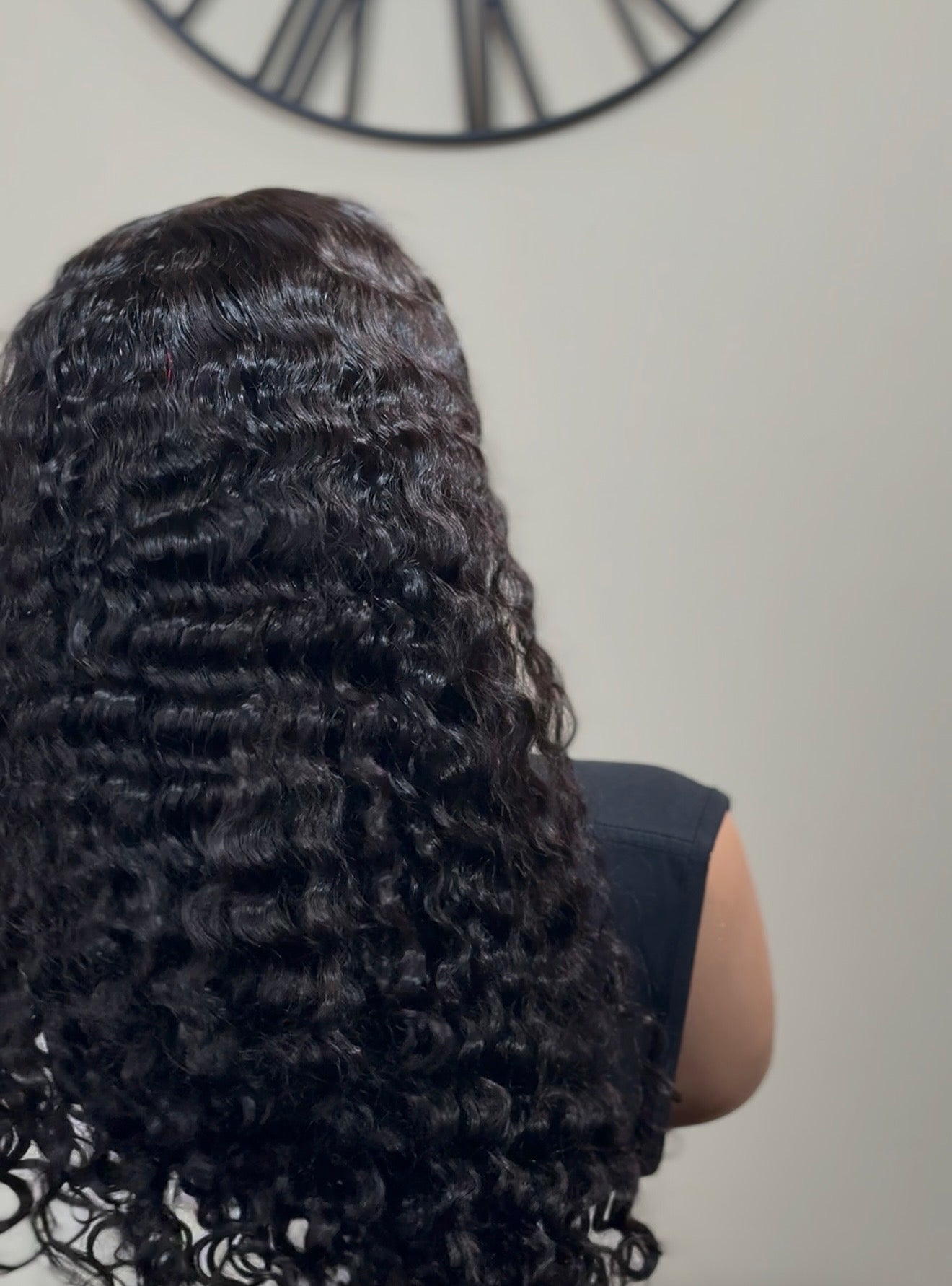 WIG AMARA — Glueless HD Lace Wig – Ready to Wear 20” Raw Curly Lagos Hairline Lace Front Wig