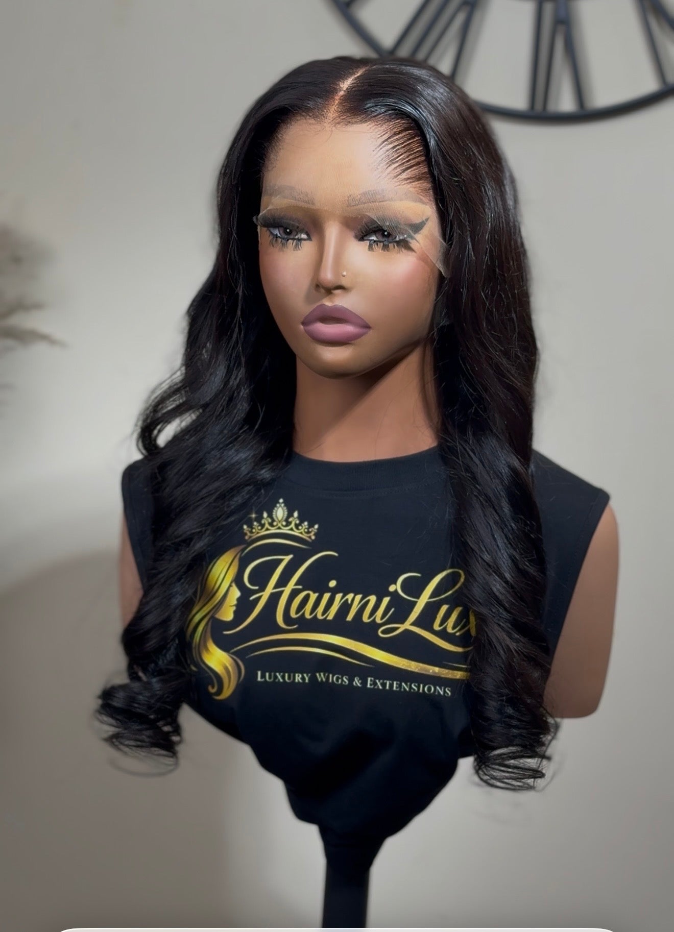 WIG SERENA — Glueless HD Lace Wig – Ready to Wear Body Wave Lagos Hairline