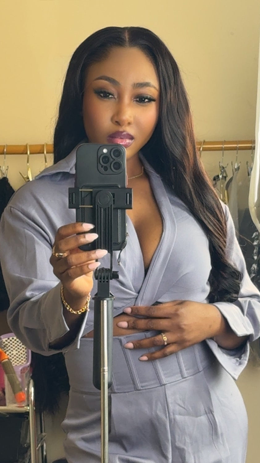 WIG SERENA — Glueless HD Lace Wig – Ready to Wear Body Wave Lagos Hairline