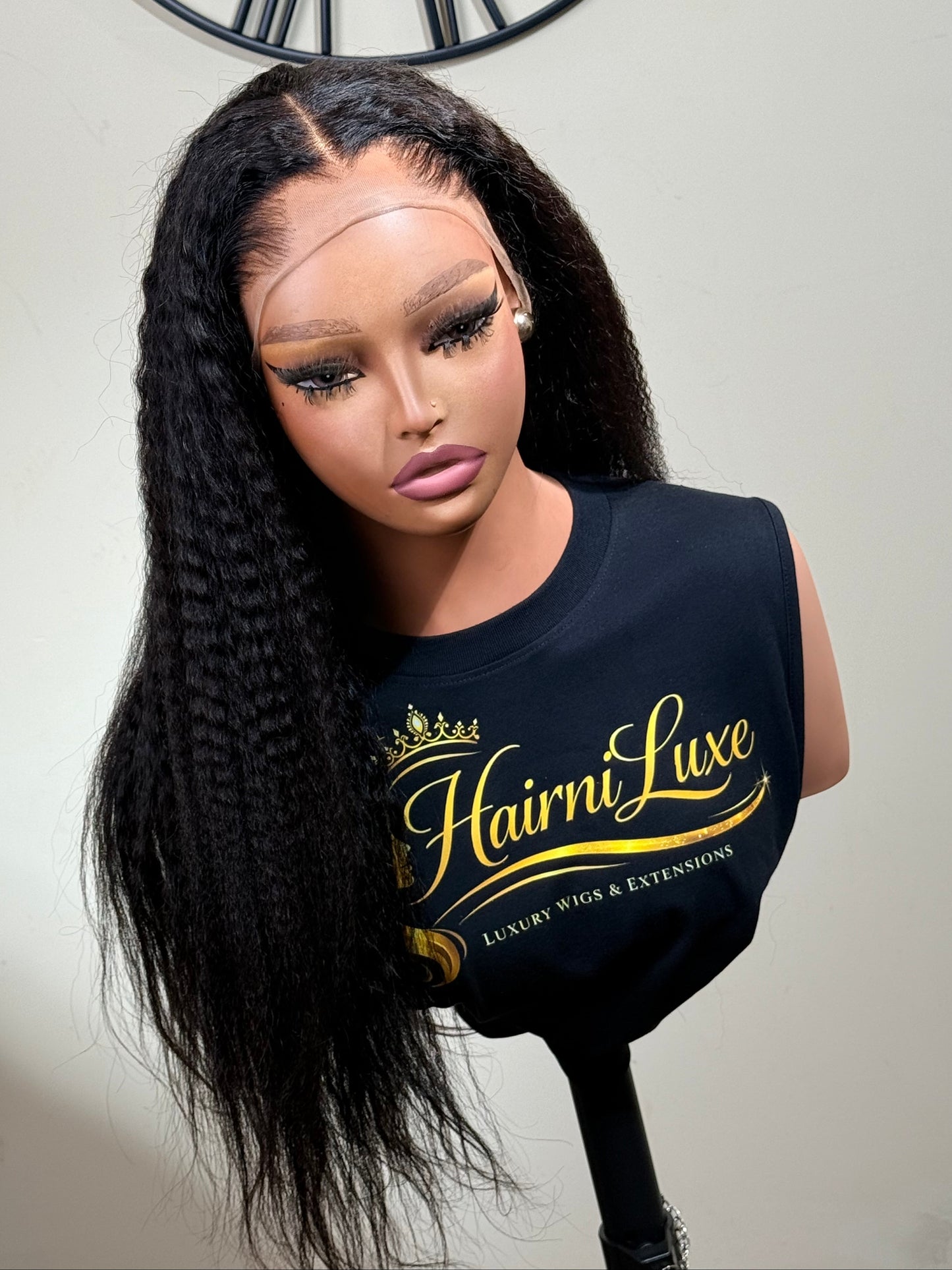 WIG NOVA — Glueless HD Lace Wig – Ready to Wear Boha Curl Lagos Hairline