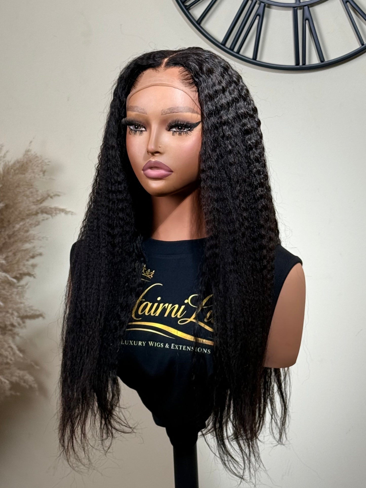 WIG NOVA — Glueless HD Lace Wig – Ready to Wear Boha Curl Lagos Hairline